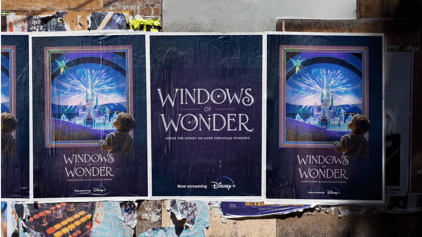 Windows of Wonder key artwork on street posters