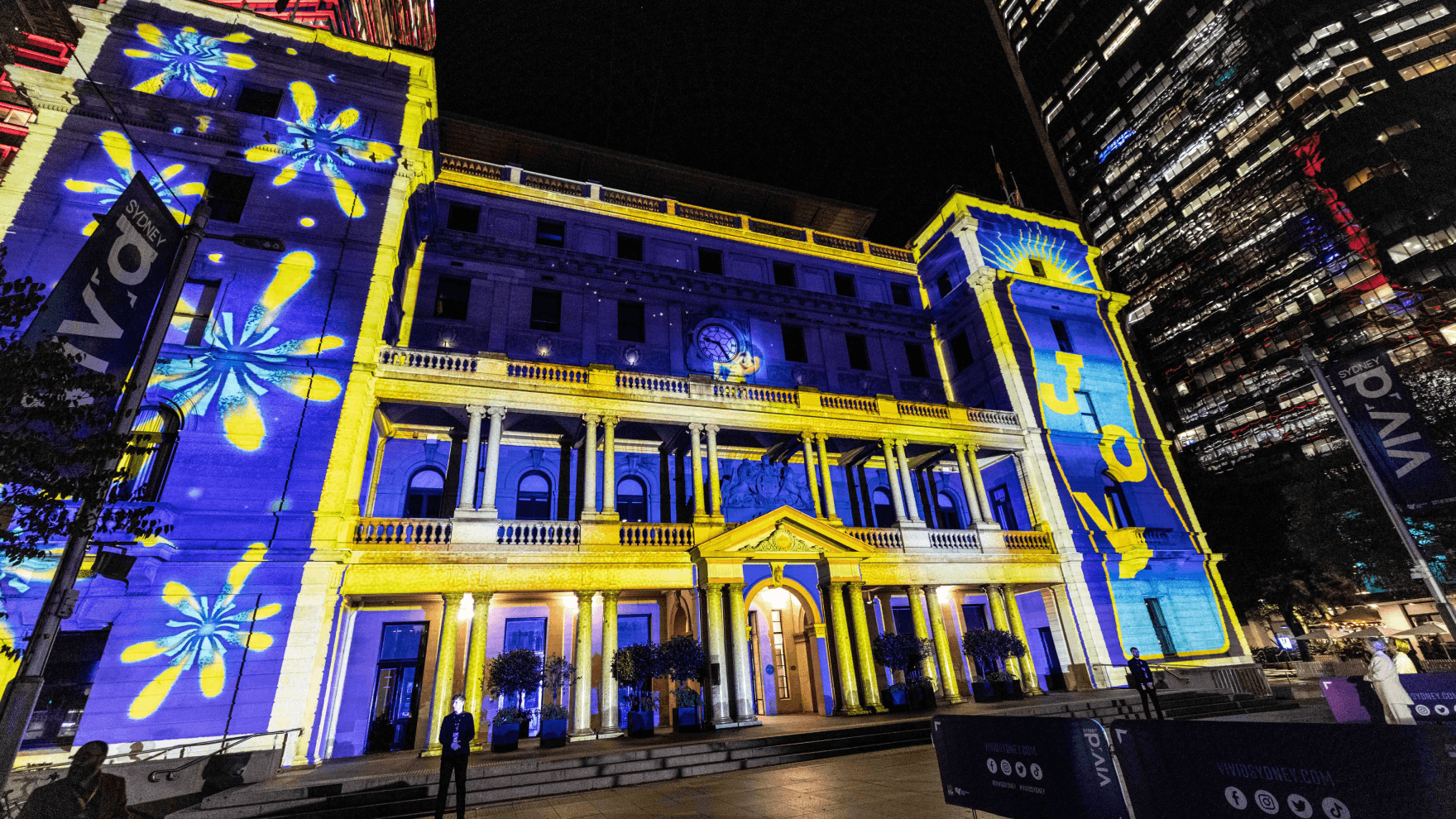 Joy scene on customs House